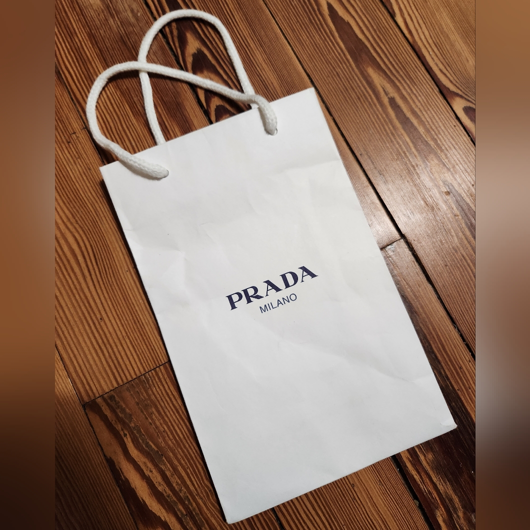 Prada Paper Shopping Bag